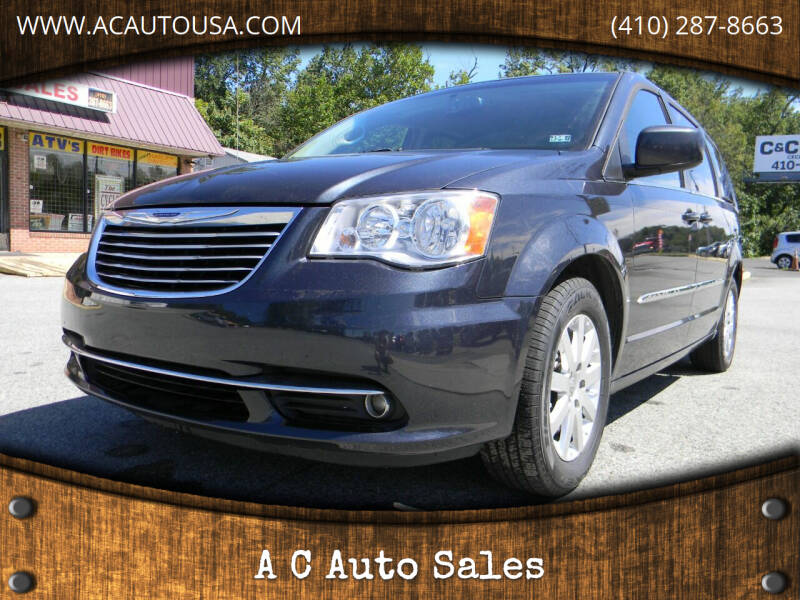 2013 Chrysler Town and Country for sale at A C Auto Sales in Elkton MD