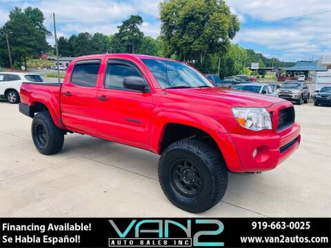 2007 Toyota Tacoma for sale at Van 2 Auto Sales Inc in Siler City NC