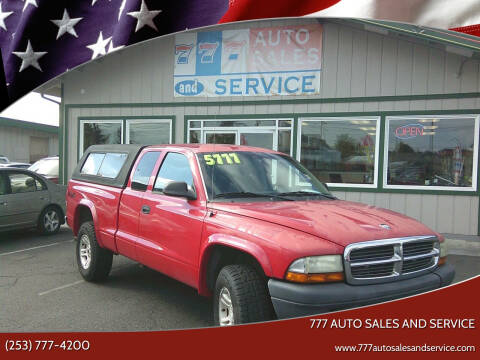 2004 Dodge Dakota for sale at 777 Auto Sales and Service in Tacoma WA