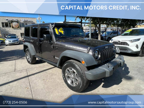 2014 Jeep Wrangler Unlimited for sale at Capital Motors Credit, Inc. in Chicago IL