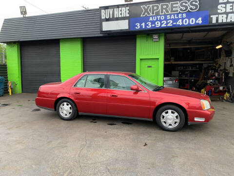 2003 Cadillac DeVille for sale at Xpress Auto Sales in Roseville MI
