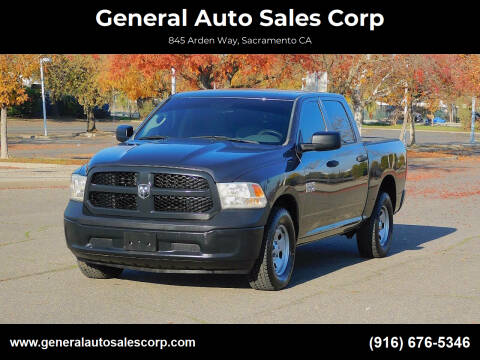 2016 RAM 1500 for sale at General Auto Sales Corp in Sacramento CA