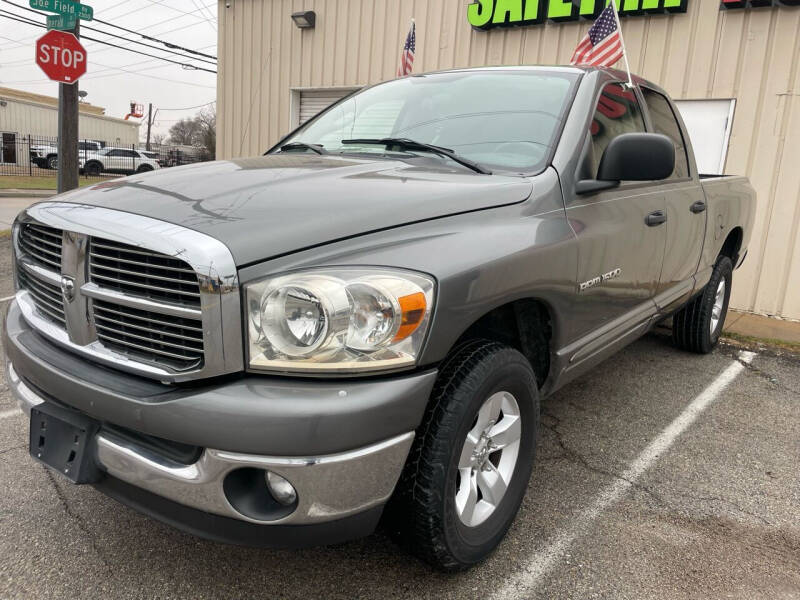 2007 Dodge Ram 1500 for sale at Safe Trip Auto Sales in Dallas TX