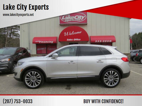 2016 Lincoln MKX for sale at Lake City Exports in Auburn ME