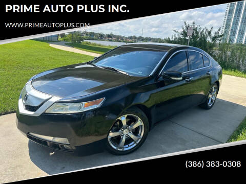 2010 Acura TL for sale at PRIME AUTO PLUS INC. in Daytona Beach FL