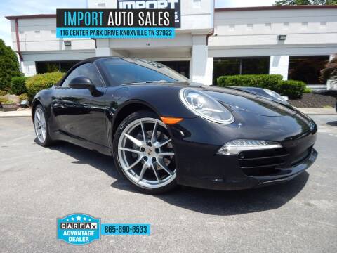 2012 Porsche 911 for sale at IMPORT AUTO SALES in Knoxville TN