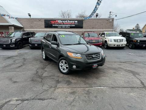 2010 Hyundai Santa Fe for sale at Brothers Auto Group in Youngstown OH