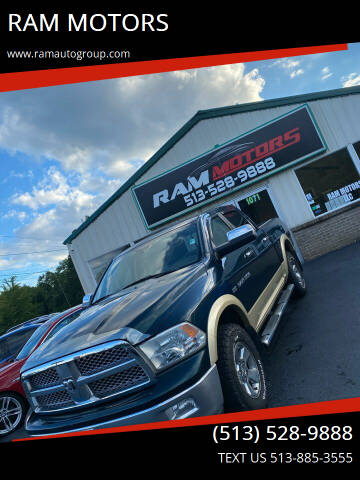 2011 RAM Ram Pickup 1500 for sale at RAM MOTORS in Cincinnati OH