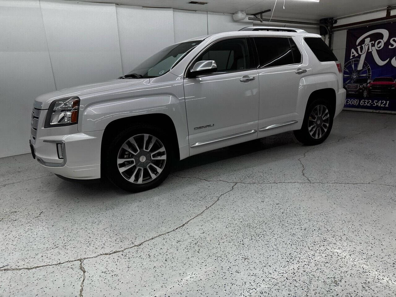 White 2016 GMC Terrain Denali AWD Denali 4dr SUV 1
