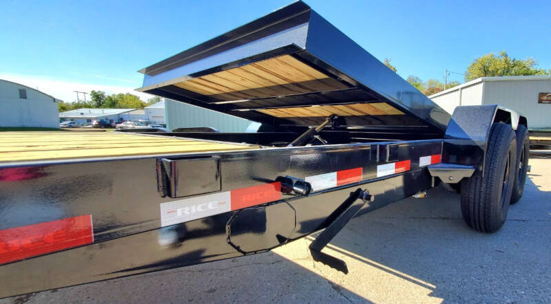 2023 Rice Trailers Partial Tilt Flatbed- 7 x 16+4