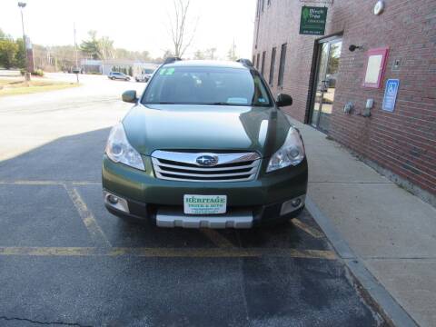 2012 Subaru Outback for sale at Heritage Truck and Auto Inc. in Londonderry NH