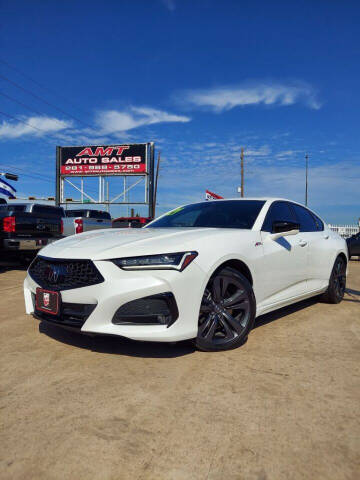 2021 Acura TLX for sale at AMT AUTO SALES LLC in Houston TX