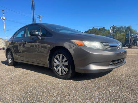 2012 Honda Civic for sale at Amaya Enterprise LLC in Hattiesburg MS