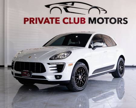 2017 Porsche Macan for sale at Private Club Motors in Houston TX
