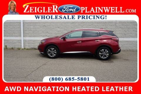 2018 Nissan Murano for sale at Zeigler Ford of Plainwell - Jeff Bishop in Plainwell MI