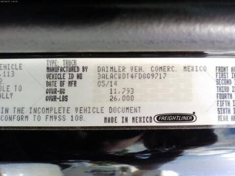 2015 Freightliner M2 106