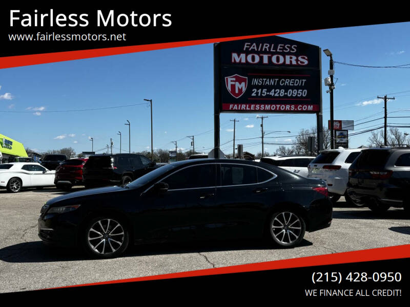 2016 Acura TLX for sale at Fairless Motors in Fairless Hills PA