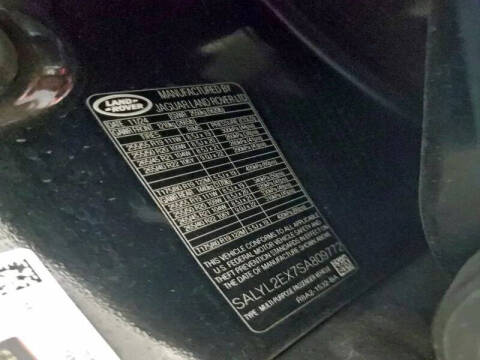 2025 Land Rover Range Rover Velar P250 Dynamic SE