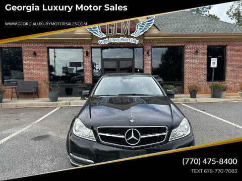 2013 Mercedes-Benz C-Class for sale at Georgia Luxury Motor Sales in Cumming GA