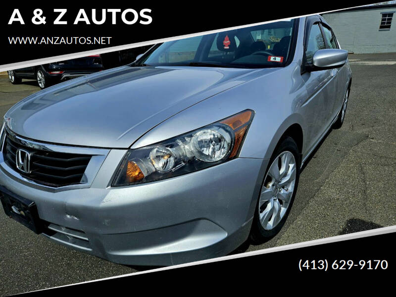 2009 Honda Accord for sale at A & Z AUTOS in Westfield MA