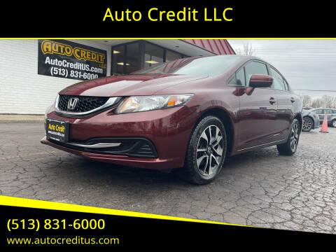 2014 Honda Civic for sale at Auto Credit LLC in Milford OH