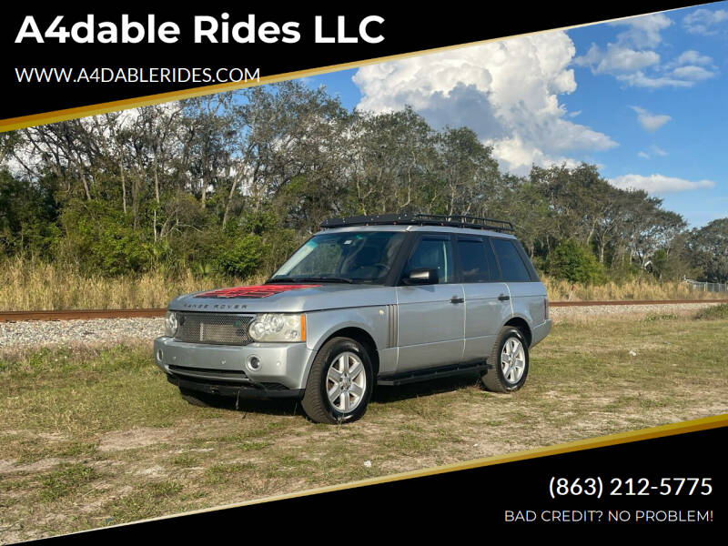 2007 Land Rover Range Rover for sale at A4dable Rides LLC in Haines City FL