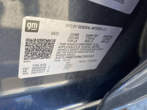 2021 GMC Sierra 1500