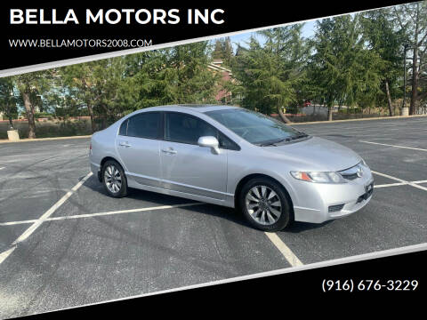 2009 Honda Civic for sale at BELLA MOTORS INC in Auburn CA