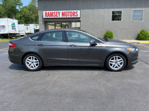 2015 Ford Fusion for sale at Ramsey Motors in Riverside MO