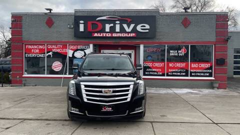 2018 Cadillac Escalade ESV for sale at iDrive Auto Group in Eastpointe MI