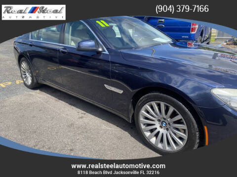 2011 BMW 7 Series for sale at Real Steel Automotive in Jacksonville FL