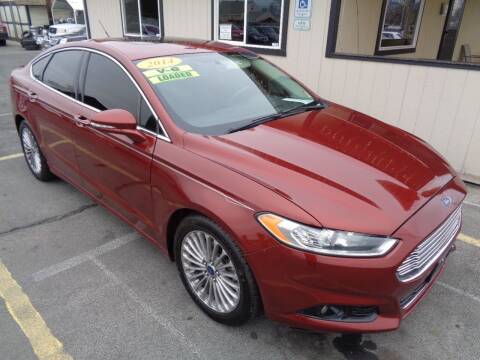 2014 Ford Fusion for sale at BBL Auto Sales in Yakima WA