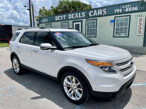 2012 Ford Explorer for sale at Best Deals Cars Inc in Fort Myers FL