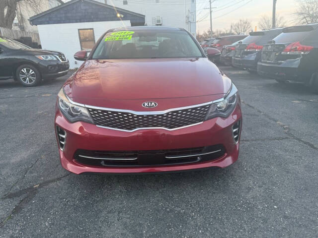 2017 Kia Optima for sale at B2B Auto Inc in New Bedford, MA