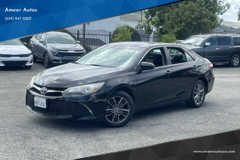 2015 Toyota Camry for sale at Ameer Autos in San Diego CA