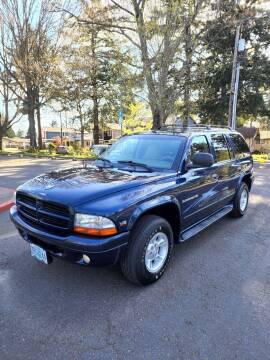 2000 Dodge Durango for sale at RICKIES AUTO, LLC. in Portland OR