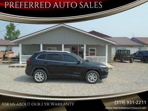 2016 Jeep Cherokee for sale at PREFERRED AUTO SALES in Lockridge IA