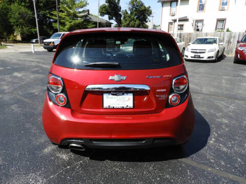 2014 Chevrolet Sonic RS Auto