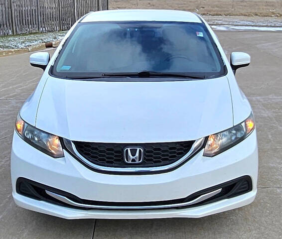 Used 2014 Honda Civic LX with VIN 19XFB2F50EE032738 for sale in New Lenox, IL