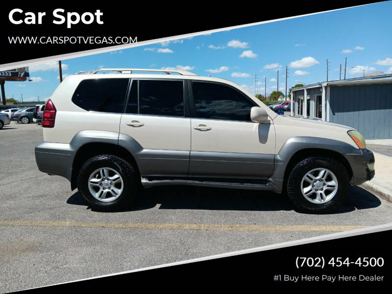 2003 Lexus GX 470 for sale at Car Spot in Las Vegas NV