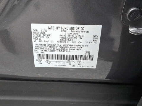 2022 Ford Explorer XLT