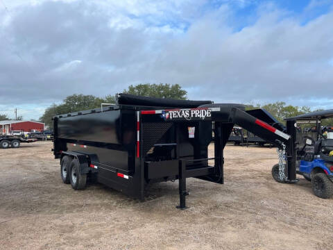 2024 TEXAS PRIDE  - Dump Trailer - GN - 16 X 4  for sale at LJD Sales in Lampasas TX