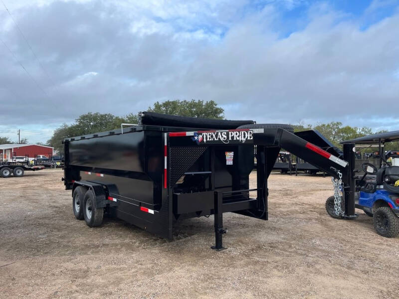 2024 TEXAS PRIDE  - Dump Trailer - GN - 16 X 4  for sale at LJD Sales in Lampasas TX