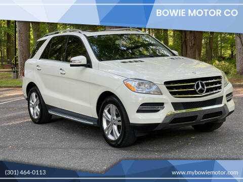 2013 Mercedes-Benz M-Class for sale at Bowie Motor Co in Bowie MD