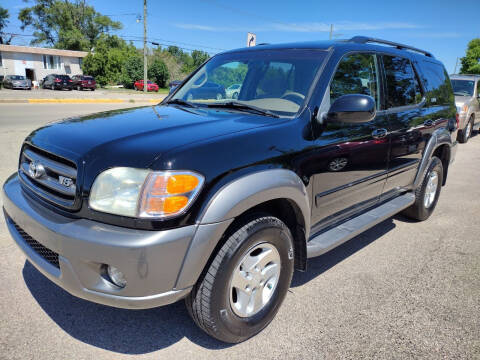 2003 Toyota Sequoia for sale at GLOBAL AUTOMOTIVE in Grayslake IL