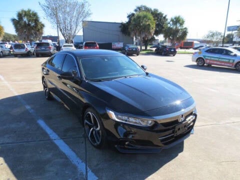 2022 Honda Accord for sale at MOTORS OF TEXAS in Houston TX