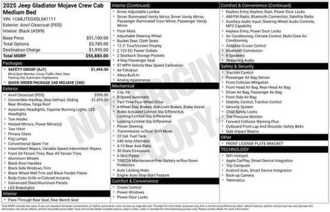 2025 Jeep Gladiator Mojave