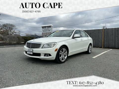 2009 Mercedes-Benz C-Class for sale at Auto Cape in Hyannis MA