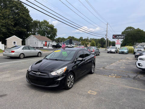 2017 Hyundai Accent for sale at AMZ Auto Center in Rockland MA