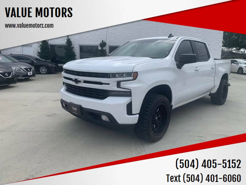 2019 Chevrolet Silverado 1500 for sale at VALUE MOTORS in Marrero LA